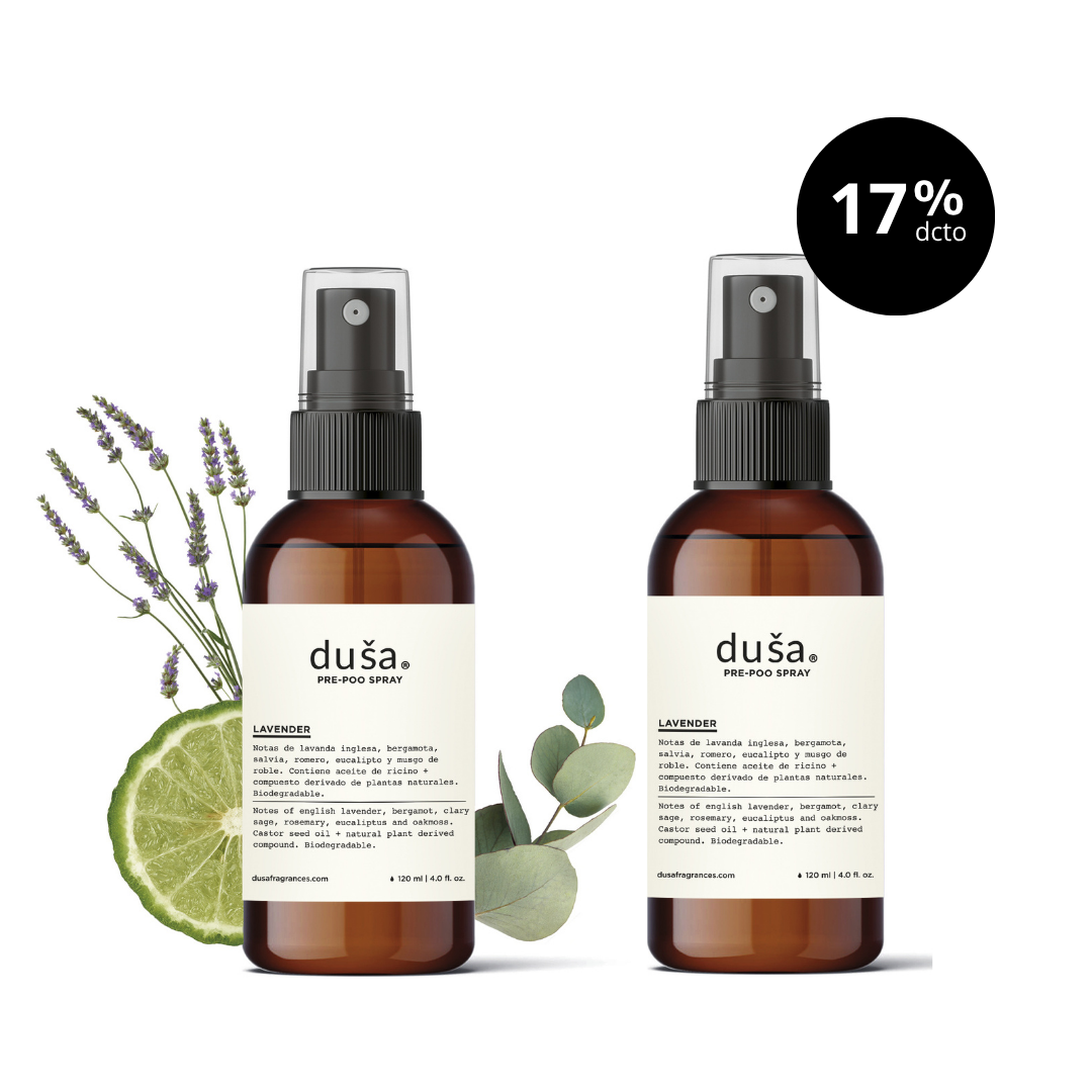 PRE- POO SPRAY LAVANDA- SET 2 UNIDADES