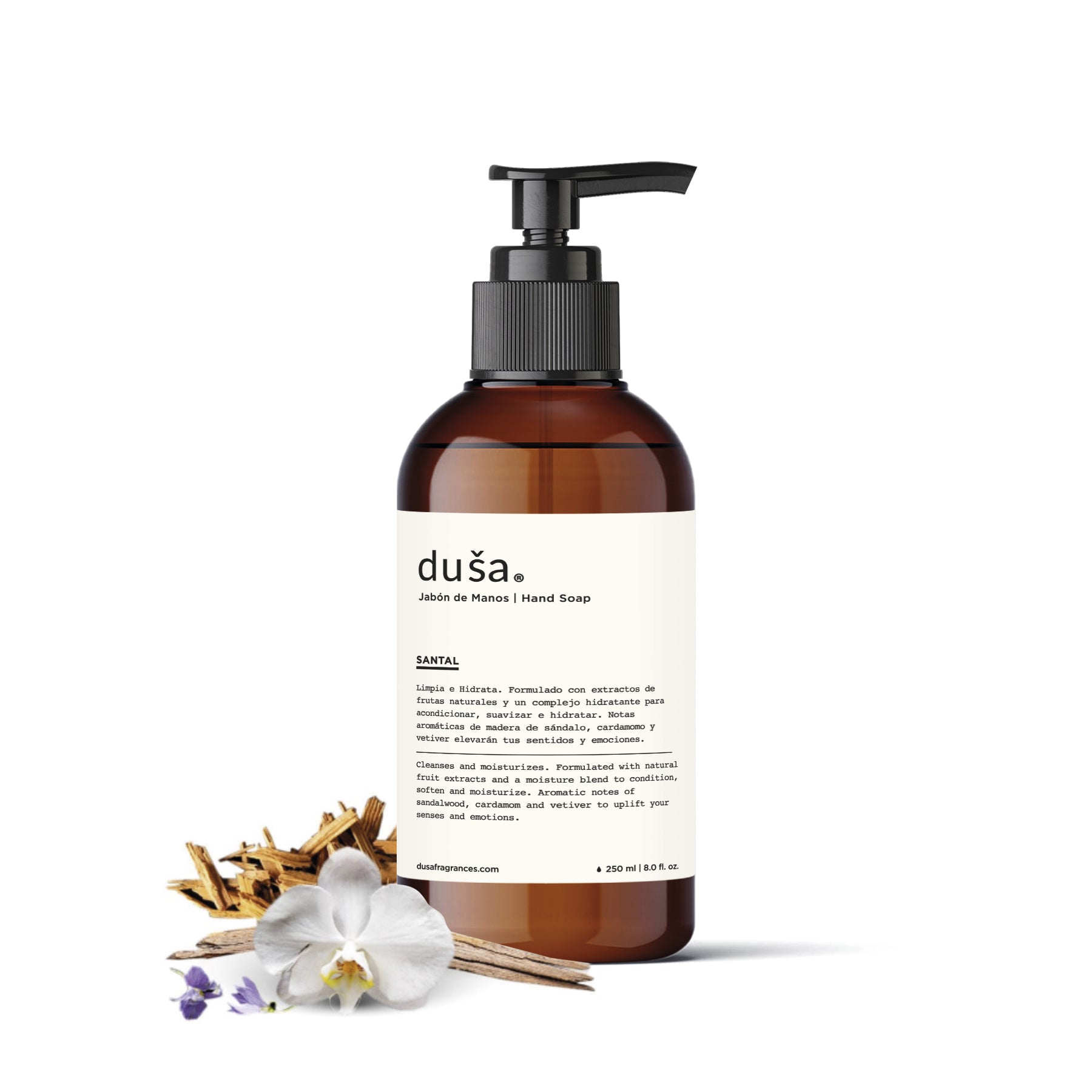 SANTAL- JABÓN LÍQUIDO HIDRATANTE DE MANOS | 250 ML