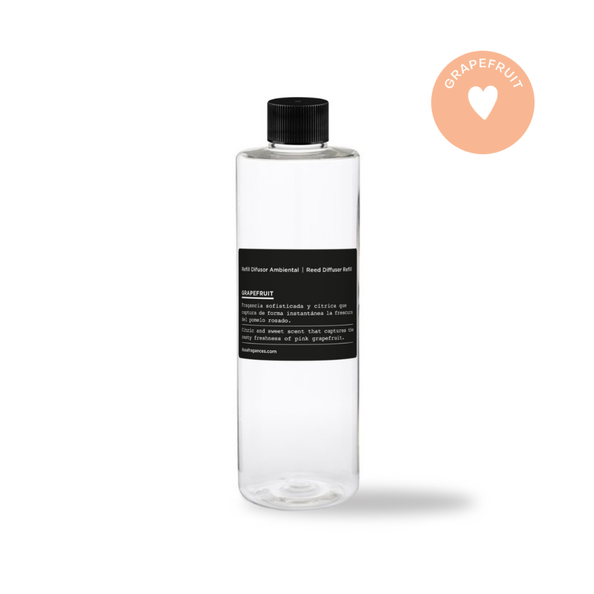 Grapefruit - Recarga Difusor de Varillas | Difusor Ambiental Para el Hogar y la Oficina | Difusor de Aromas y Ambientadores - 150 ml