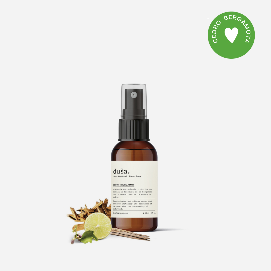 Cedro | Bergamota - Aromatizante en Spray - 60 ml