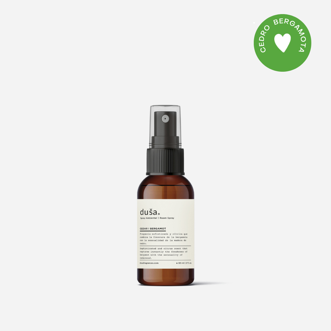 Cedro | Bergamota - Aromatizante en Spray - 60 ml