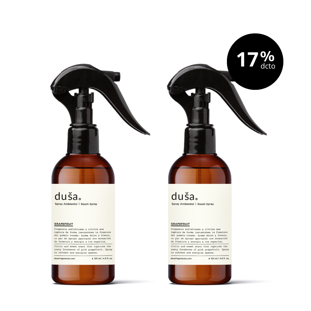Aromatizante en Spray  120 ML - SET DE 2