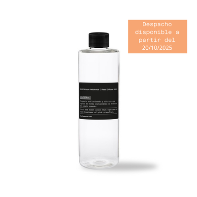 Grapefruit - Recarga Difusor de Varillas | Difusor Ambiental Para el Hogar y la Oficina | Difusor de Aromas y Ambientadores - 150 ml
