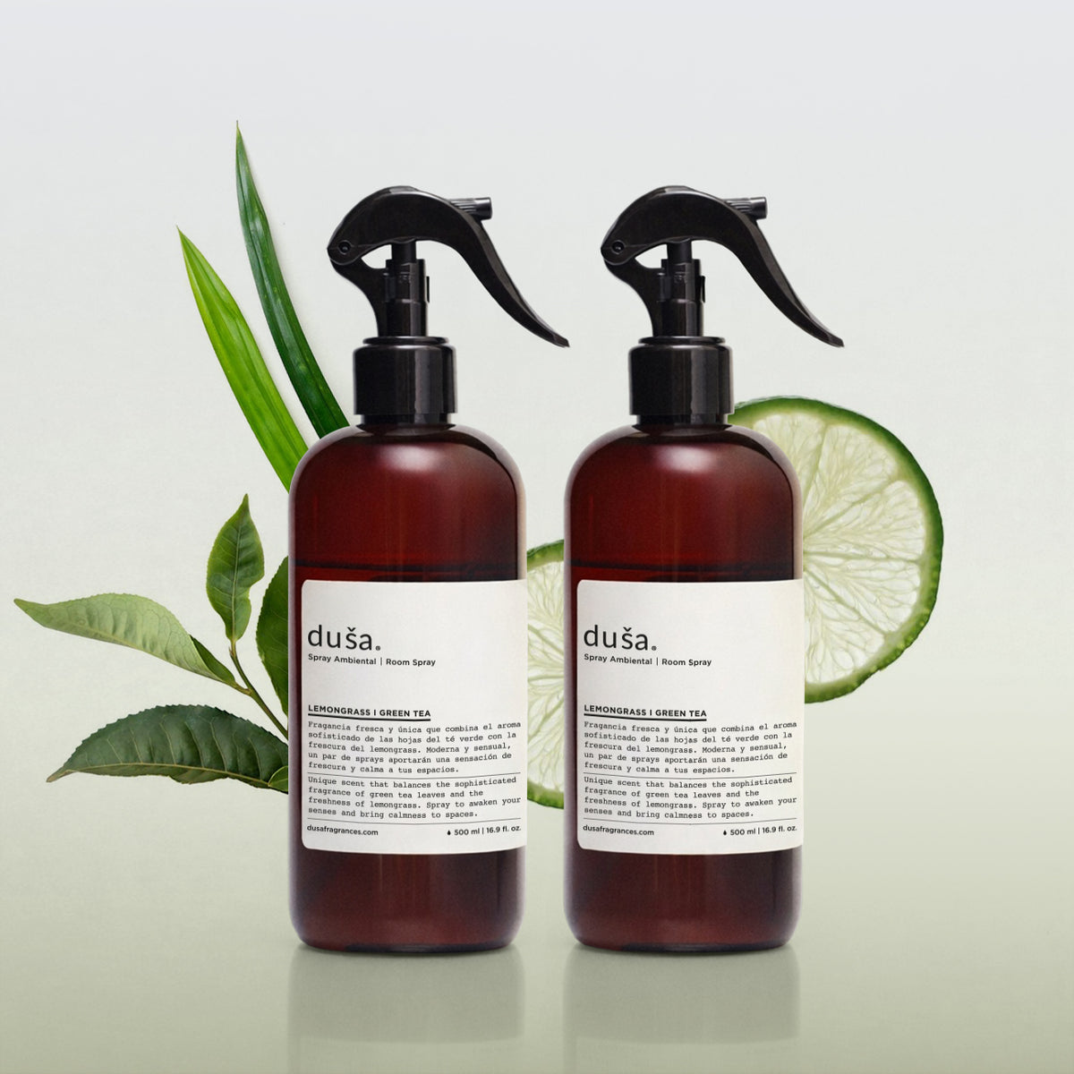 Set  2 Aromatizantes en Spray Lemongrass Green Tea