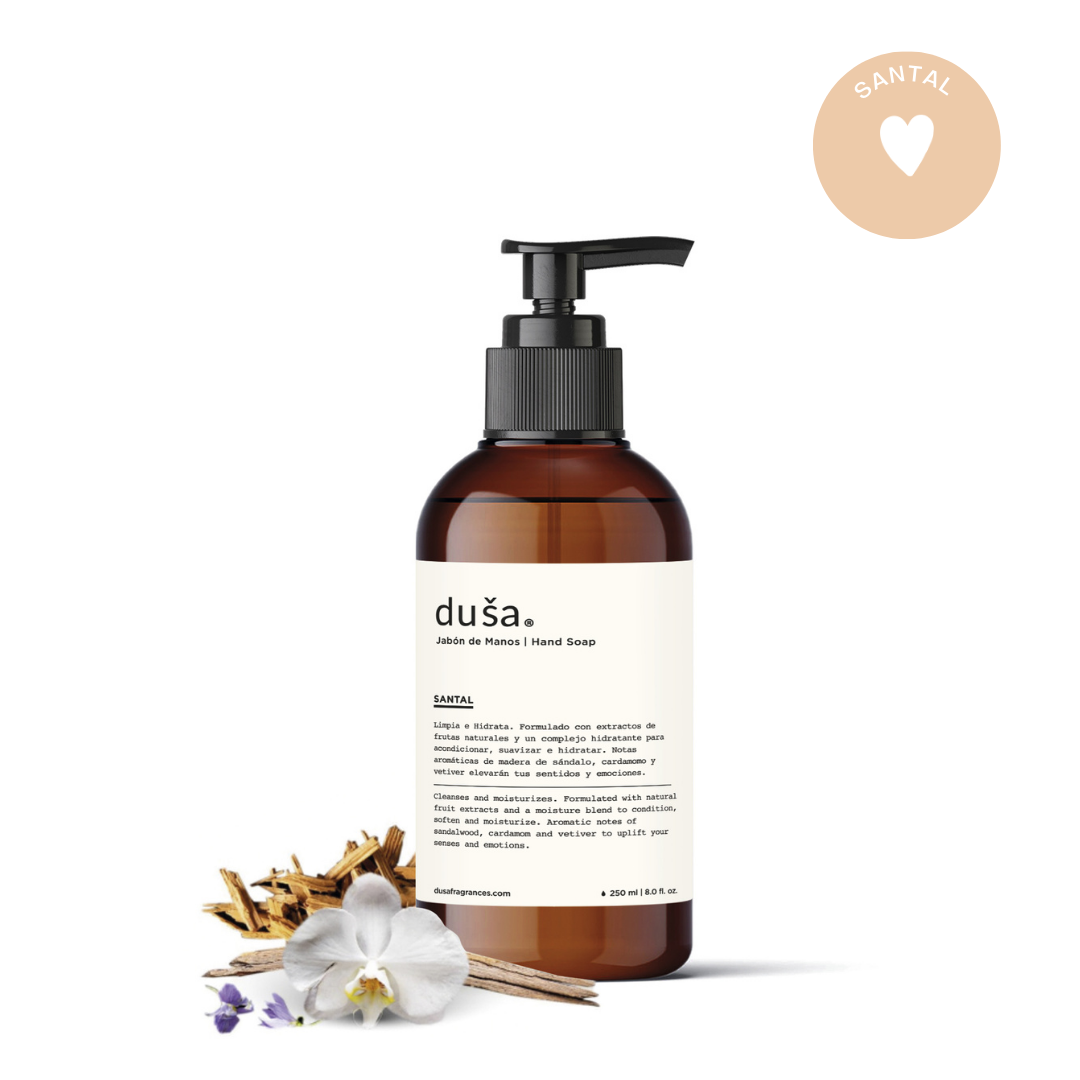 SANTAL- JABÓN LÍQUIDO HIDRATANTE DE MANOS | 250 ML
