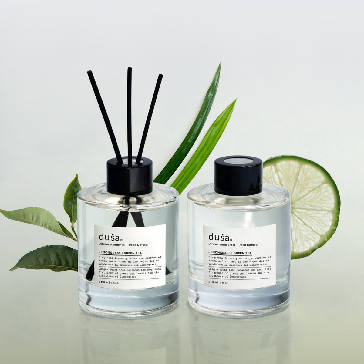 Set 2 Difusores de Varillas - Lemongrass I Green Tea