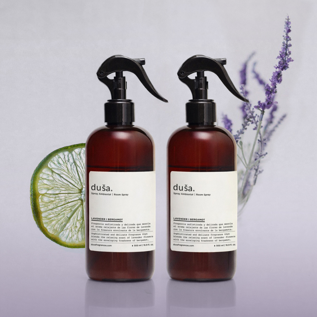 Set 2 Aromatizantes en Spray  - Lavanda Bergamota