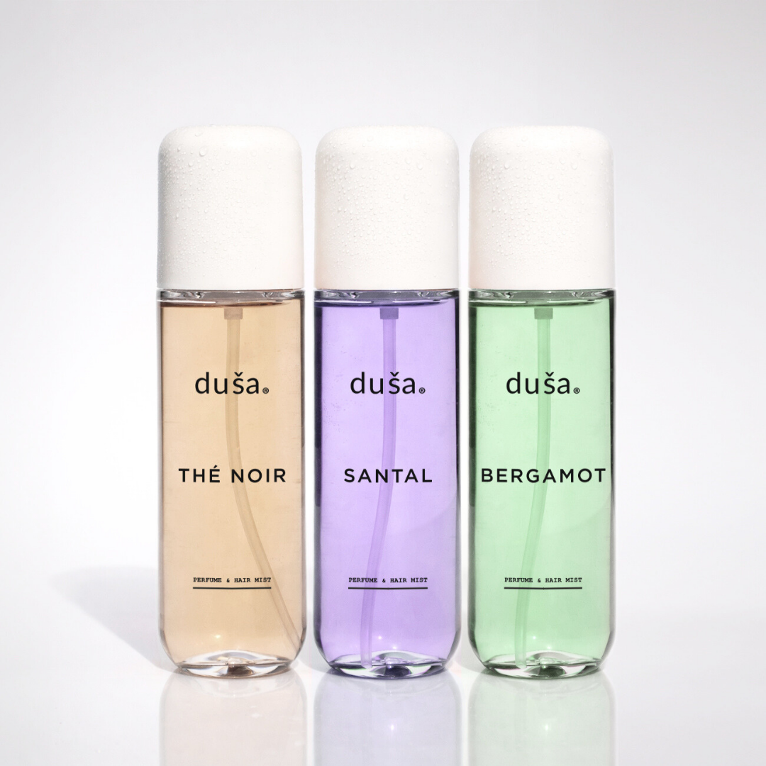 Set de Perfume Mist para Cuerpo y Cabello – Santal, Thé Noir & Bergamot