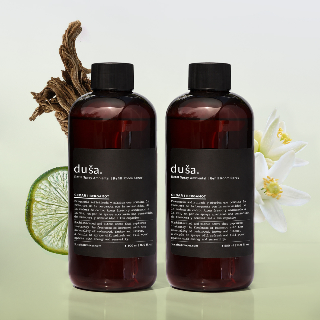 Set 2 Recargas Room Spray - Cedro Bergamota
