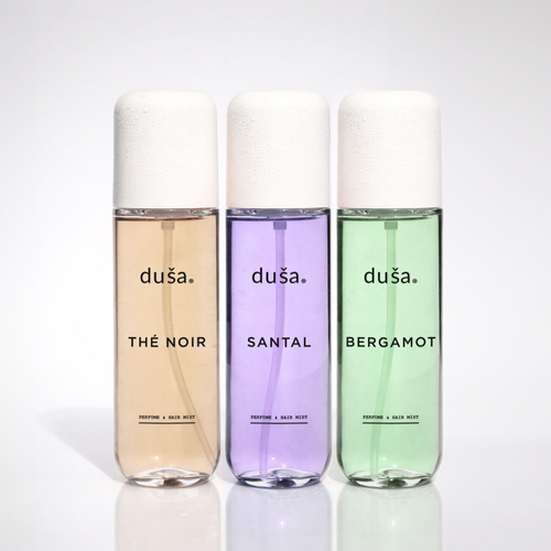 Set de Perfume Mist para Cuerpo y Cabello – Santal, Thé Noir & Bergamot