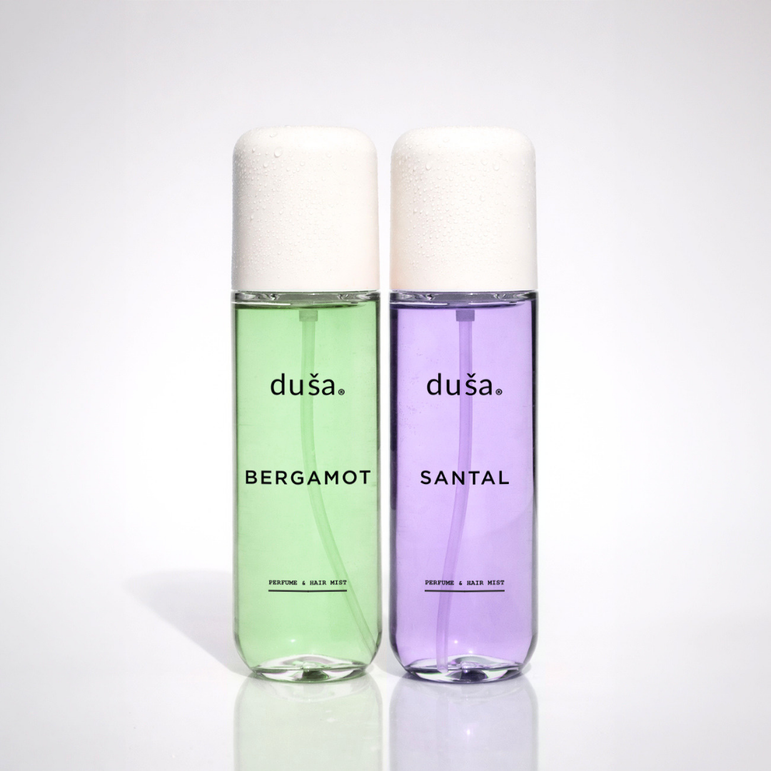 Set de Perfume Mist para Cuerpo y Cabello: Santal y Bergamot