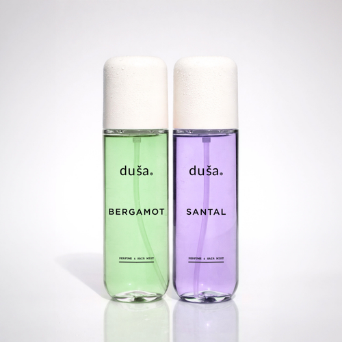 Set de Perfume Mist para Cuerpo y Cabello: Santal y Bergamot